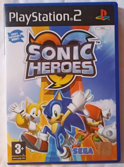 Sonic Heroes for PS2 PAL CIB