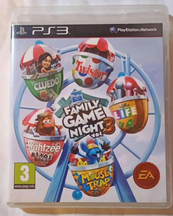 Hasbro Family Game Night Vol 3 for Ps3