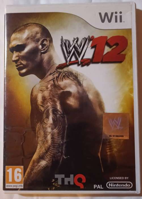 WWE 12 for Wii - PAL CIB