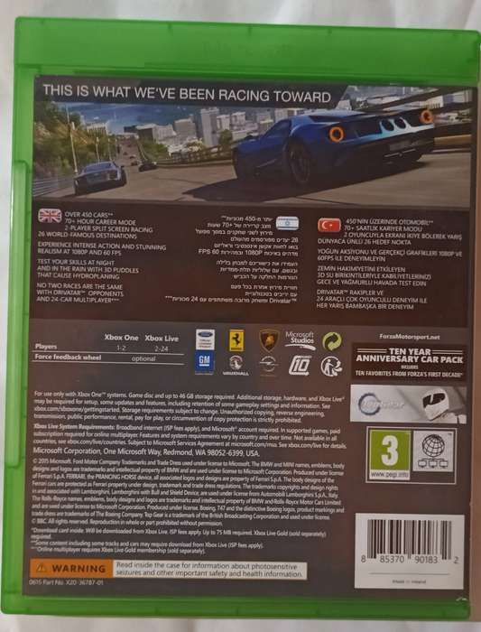 Forza Motorsport 6 for Xbox One