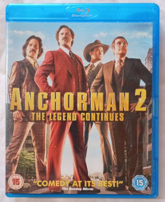 Anchorman 2 on Blu-ray