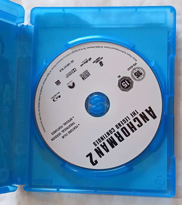 Anchorman 2 on Blu-ray
