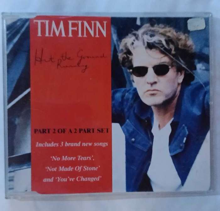 Tim Finn Hit the ground running CD Single