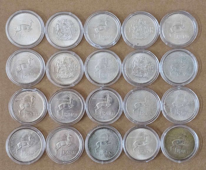 Uncirculated Silver R1's