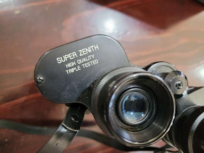 Collector Bargain ! VintageSuper Zenith 7x50 Binoculars with case !