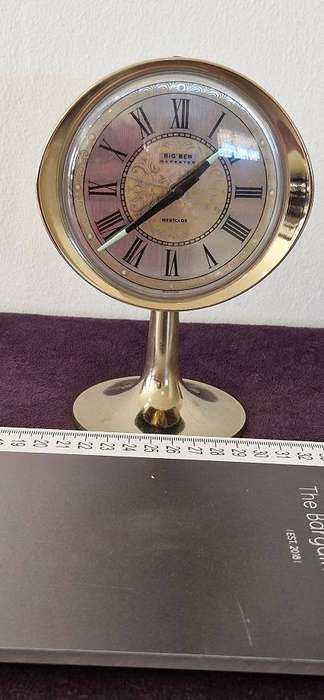 Superb Find ! Vintage Westclox Baroque Repeater Alarm clock in perfect working condition !