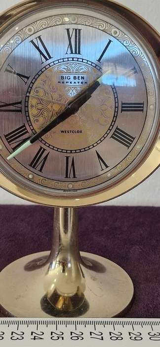Superb Find ! Vintage Westclox Baroque Repeater Alarm clock in perfect working condition !