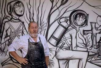Bernard Buffet tete de clown