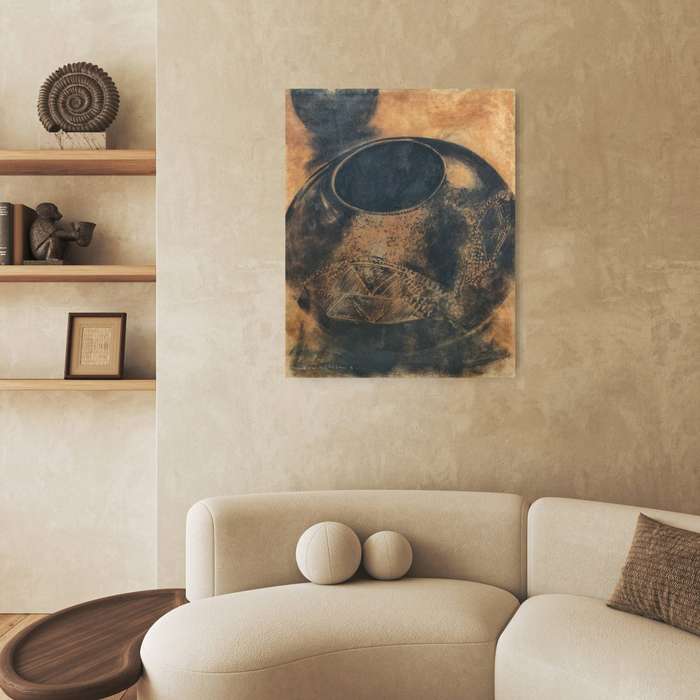 Leon Muller - mixed media painting