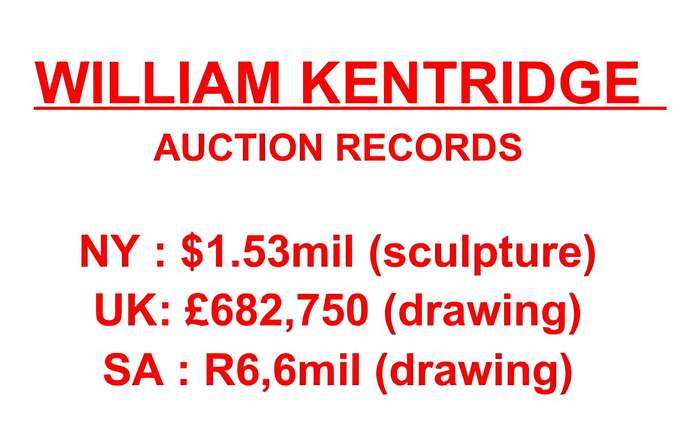 william kentridge Royal Academy Of Arts exhibition poster