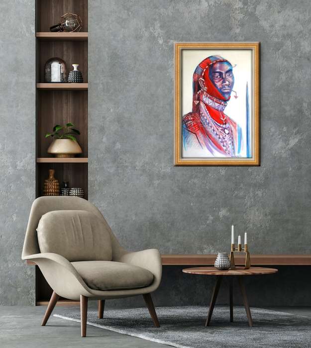 mark enslin - maasai painting