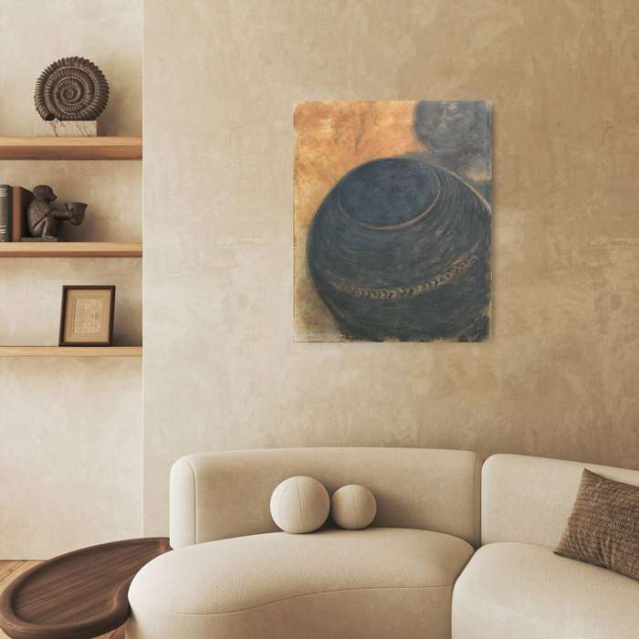 Leon Muller - mixed media painting