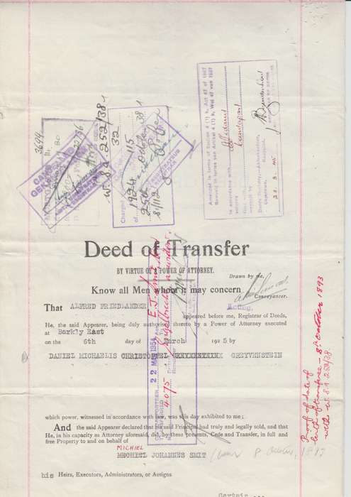 1st series Large Kings Heads Revenues with 4th series wartime bantam