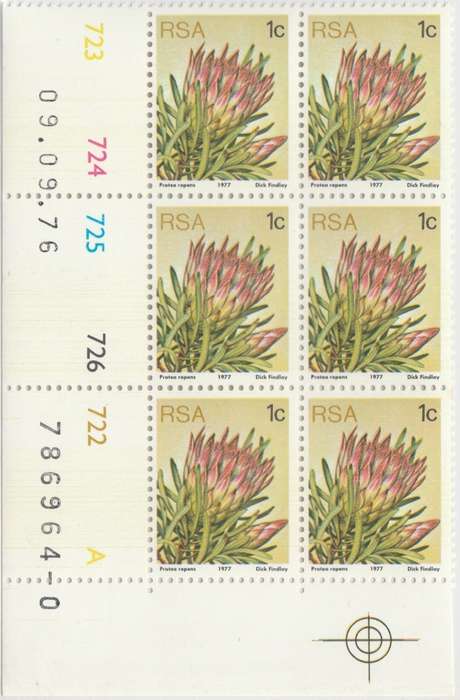 RSA 3rd Definitive Issue SACC 418 x6 A (1976-09-09)