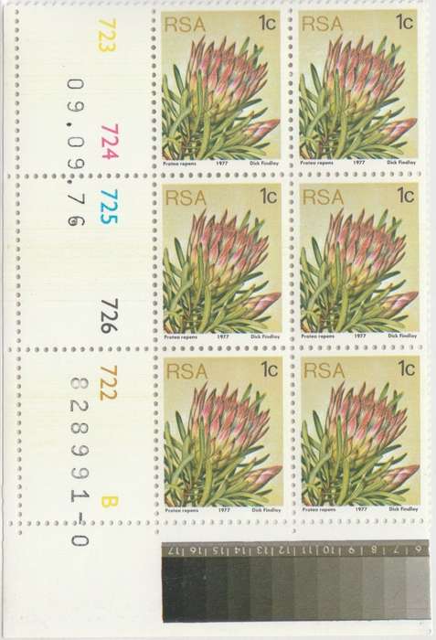 RSA 3rd Definitive Issue SACC 418 x6 B (1976-09-09)