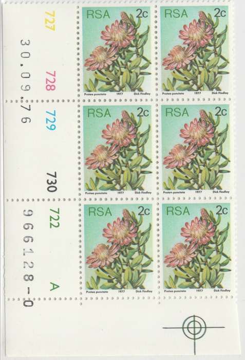 RSA 3rd Definitive Issue SACC 419 x6 A (1976-09-30)
