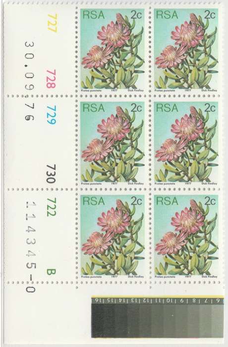 RSA 3rd Definitive Issue SACC 419 x6 B (1976-09-30)