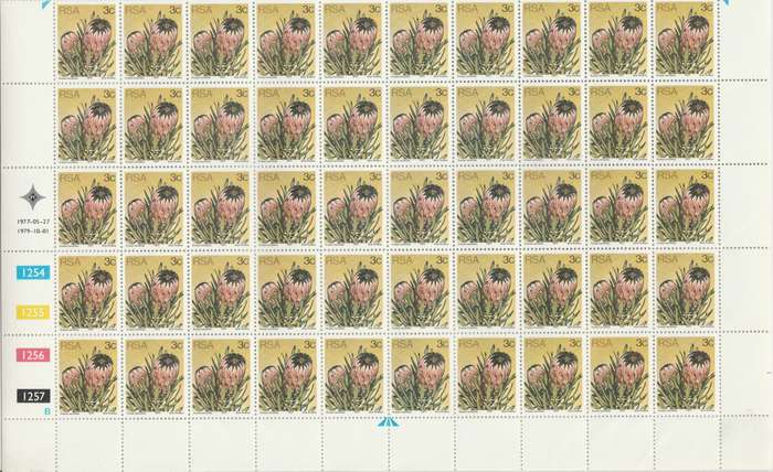 RSA 3rd Definitive Issue SACC 420a x100 B (1976-10-01)