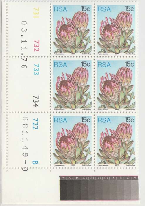 RSA 3rd Definitive Issue SACC 428 x6 B (1976-11-03) [SACC R18]