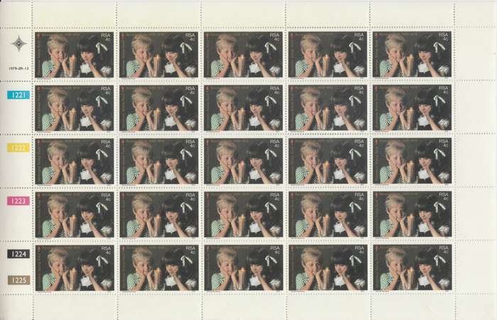 RSA SACC 468 x25 (1979-09-23) 50th Anniversary of the SA Christmas Fund [SACC R25]