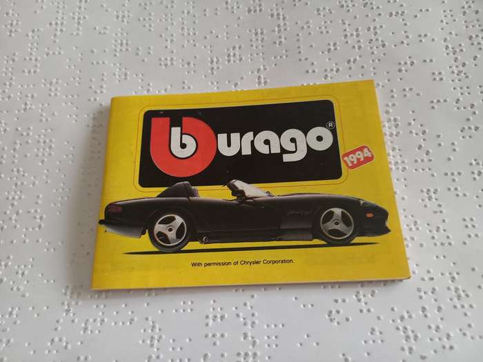 Bburago Catalogue 1994