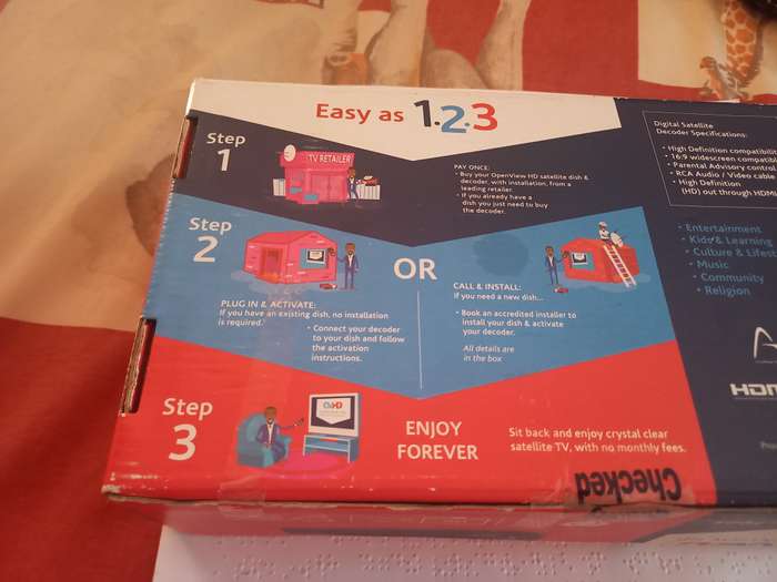 Open View Television decoder