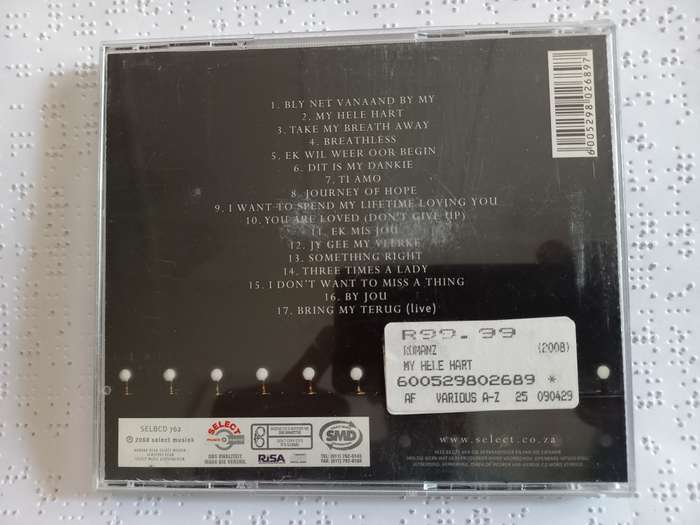 CD - Romanz my hele hart