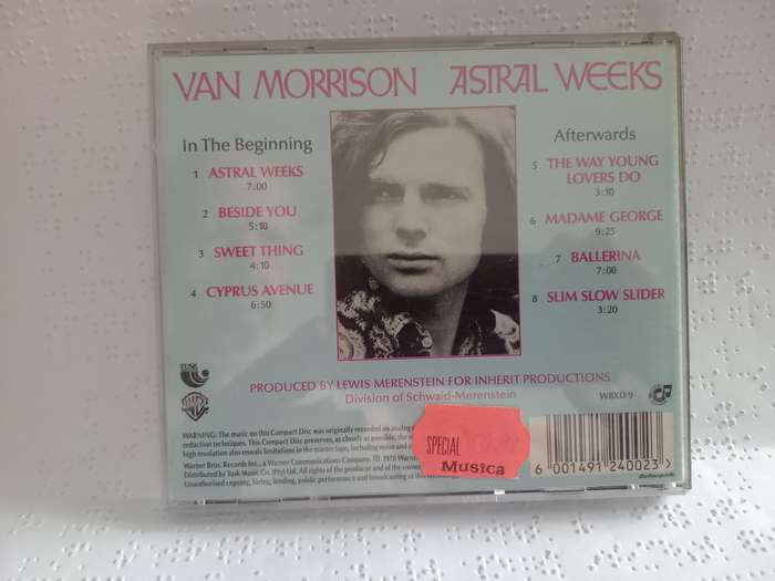 CD - Van Morrison astral weeks