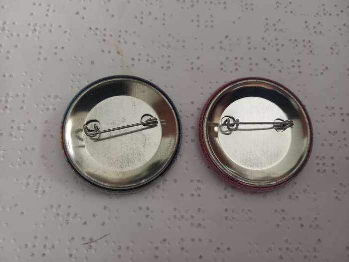 Lot of 2 CARS pin badges