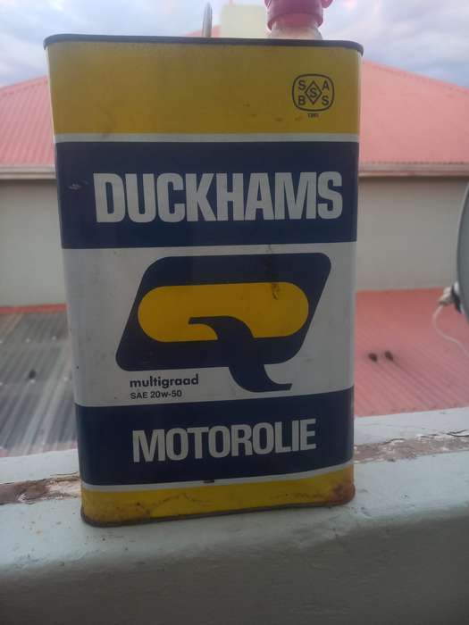 Oil Tin Duckhams