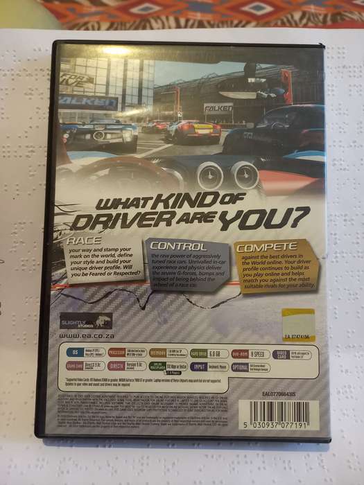 PC DVD ROM - Need for Speed Shift