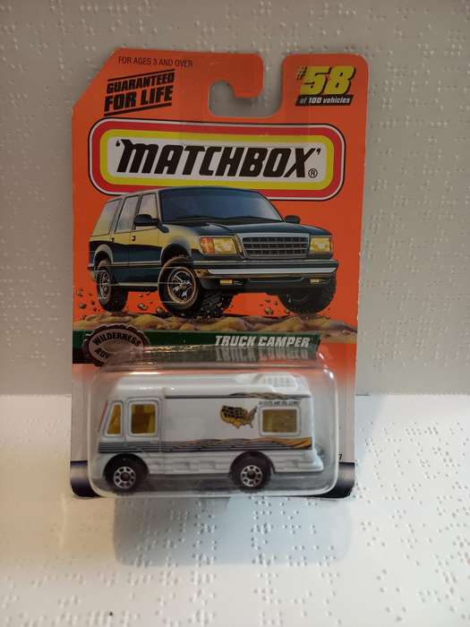 Matchbox Truck Camper