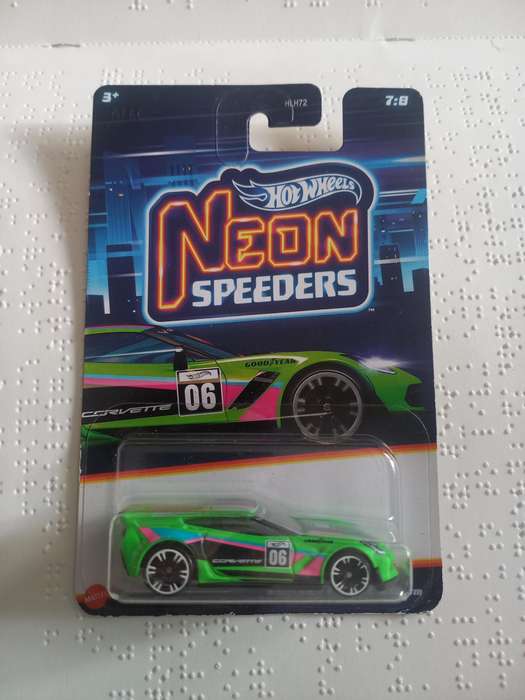 Hotwheels Neon Speeders Chevy Corvette C7 Z06 - non SA colour release - imported