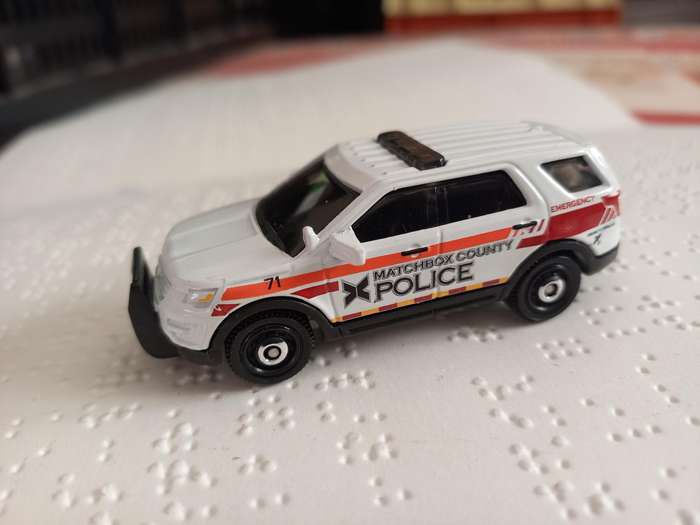 Matchbox 2016 Ford Interceptor Utility Police