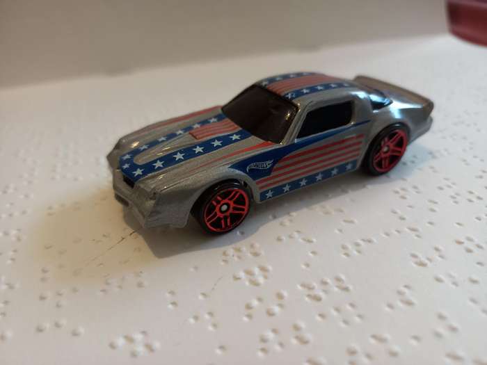 Hotwheels Stars and Stripes Chevrolet Camaro