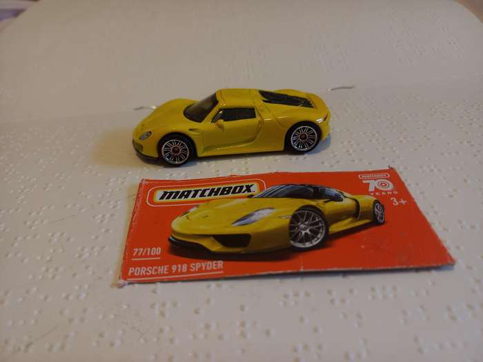 Matchbox Porsche 918 Spyder