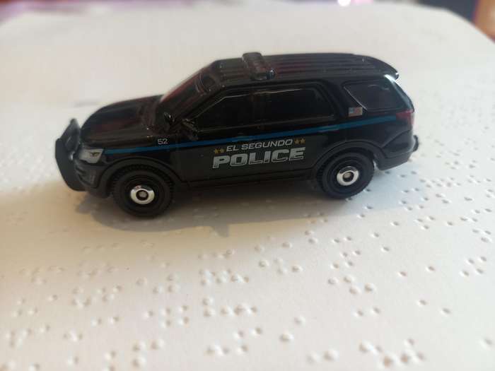 Matchbox Ford Interceptor El Segundo Police