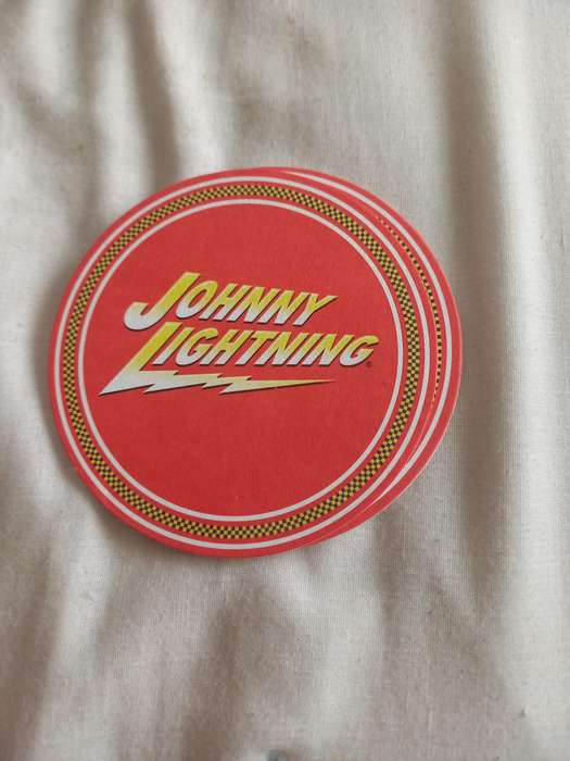4 x Original Johnny Lightning Coasters