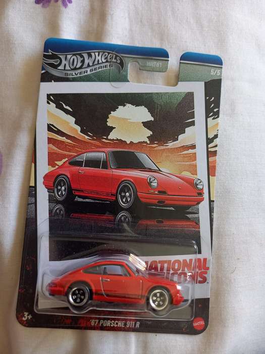 Hotwheels Silver Series 1967 Porsche 911R