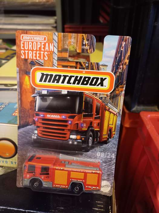 Matchbox European Streets Scania P360 Fire tender France