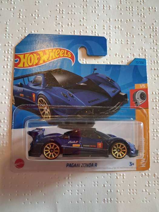 Hotwheels Pagani Zonda R - blue