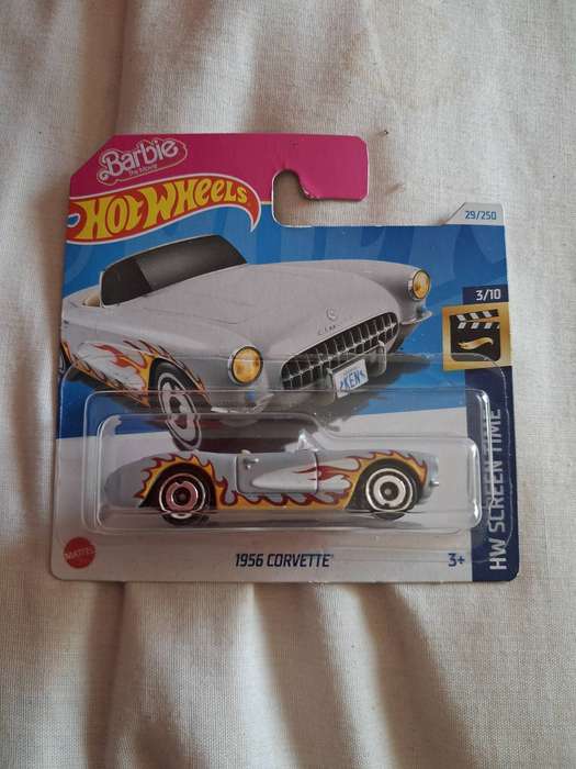 Set of 3 x Hotwheels Barbie Corvettes