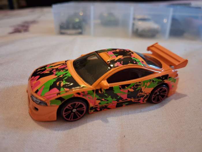 Hotwheels Neon Speeders Mitsubishi Eclipse