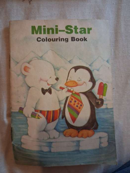 Book - Mini-Star Colouring book