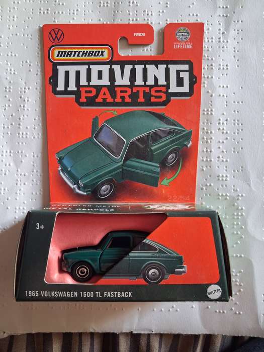 Matchbox Moving parts 1965 Volkswagen 1600 TL fastback