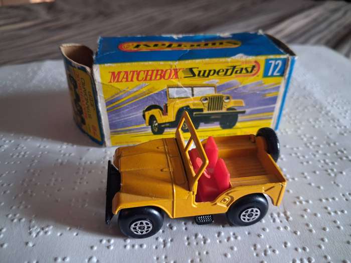 Matchbox Superfast Standard Jeep - with htf balloon tyres