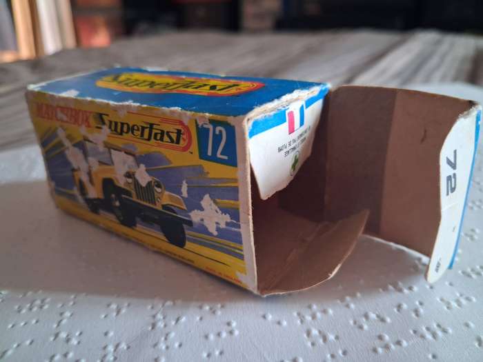 Matchbox Superfast Standard Jeep - with htf balloon tyres