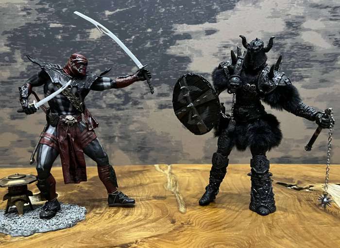Comic Con Special - Spawn - Ninja & Bloodaxe