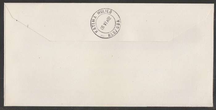 AVIATION 1982 NAMIB AIR COVER #15 - WINDHOEK TO TSUMEB TO RUNDU TO KATIMA MULILO