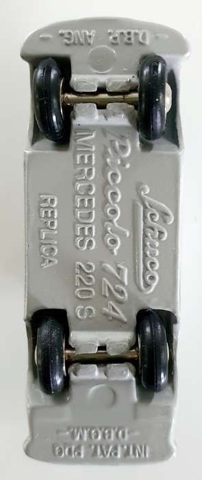 SCHUCO PICCOLO INT. PAD. PDG.  MERCEDES 220 SE - IN GORGEOUS GHOST GREY